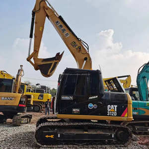 Excavatrices d'occasion CAT 312D d'origine, machines hydrauliques à chenilles d'occasion pour travaux de terrassement, excavatrices Caterpillar 312 CAT312 CAT312D - Product Image 2