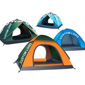 Equipo de Senderismo, Carpas de Playa Automáticas para Exteriores, Impermeables, para Acampar en Familia - Product Image 1