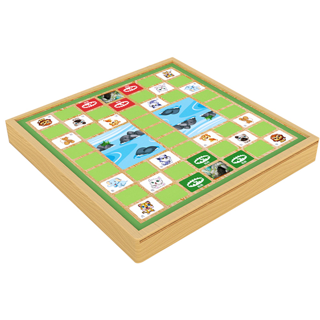 LEZA BABY 12-in-1 Multi-function Educational Board Game Set with Chess Plastic Material in Gift Box for Kids