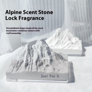 Ornements d'aromathérapie d'intérieur des <span class=keywords><strong>Alpes</strong></span> Rizhao Jinshan gypse huile essentielle sans feu pour un parfum durable en cire de soja - Product Image 4