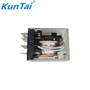 핫세일 쿤타이 14핀 밀폐형 범용 릴레이 HH54P AC 12V 220V 나사 설치형 자동화 애플리케이션용 - Product Image 4