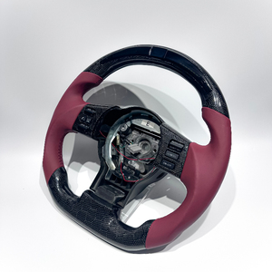 <span class=keywords><strong>Volante</strong></span> <span class=keywords><strong>Deportivo</strong></span> Personalizable de Fibra de Carbono Morada de Alta Calidad con Material Alcántara para Infiniti 350Z 370Z - Product Image 5