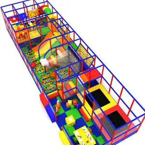 Prezzo di fabbrica Naughty castello bambini Soft Play Set Softplay piscine con palline trampolino parco giochi per bambini al coperto per bambini in vendita