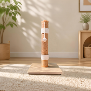 FEDERAL Modern <b>Cat</b> <b>Tree</b> <b>Wooden</b> Base Sisal Rope Activity Furniture for Indoor <b>Cats</b> OEM ODM Custom Design Bulk Wholesale - Product Image 3