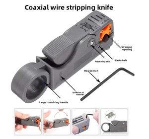 Комплект инструментов IDEALINK NTS-001 для обжима кабелей RJ45/RJ11, тестер сетевого кабеля LAN/FTTH - Product Image 3
