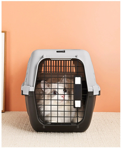 Jaula Transportadora de Acero para Mascotas, Económica, de Plástico, para Gatos y Perros, <span class=keywords><strong>Caja</strong></span> de <span class=keywords><strong>Transporte</strong></span> - Product Image 6