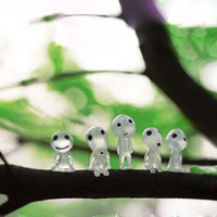 Figurine Mini Micro Paysage Décoration Fantôme Princesse Arbre Lumineux Elfe Jardin Accessoires