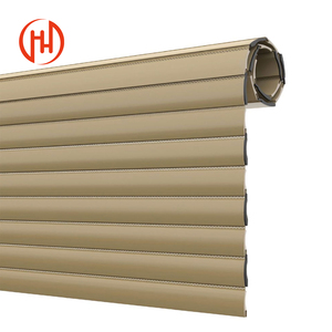 Ngoại thất nhôm bão màn trập accordion bão màn trập cửa sổ điện bão lăn màn trập - Product Image 6