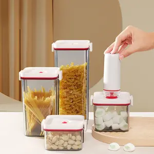 Food grade sealed bin Moisture proof kitchen food storage box Vacuum airtight storage container