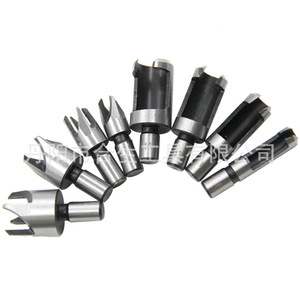 Kit d'ouvre-trous pour le travail du bois Mr Drill, forets à taraudage 6-16mm en carbure à queue ronde - Product Image 1