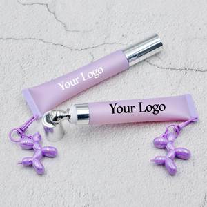 Aceite Labial en Tubo con Llavero, Marca Privada al por Mayor, Orgánico, Vegano, Hidratante de Larga Duración, Aceite Voluminizador de Labios con Tinte - Product Image 2