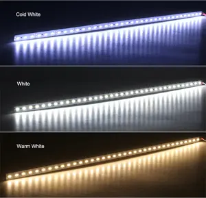 DC12V SMD5730 5630 LED cahaya keras 50cm 100cm putih 72 144 Led Strip cahaya Bar belum ada ulasan