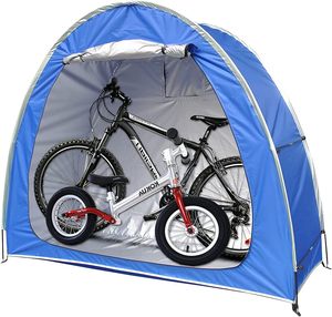 Tente de rangement pliable et imperméable pour vélo, <span class=keywords><strong>abri</strong></span> portable pour vélo d'extérieur, anti-UV, anti-pluie, anti-poussière, garage pour vélo, <span class=keywords><strong>abri</strong></span> pour cour, balcon - Product Image 2