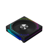 Ventilateur d'ordinateur ventilateur de refroidissement Pc Case Argb Cooler Fan Rgb Fans pour PC avec contrôleur ou Pc 3 Set