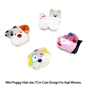 Fermagli per capelli Nini Puppy da 7 cm con design a cartoni animati per bambini e donne - Product Image 4