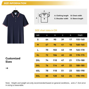 Prodotti Più Venduti su Alibaba: Abbigliamento all'Ingrosso, Nuovo Prodotto 2025, <span class=keywords><strong>Polo</strong></span> da Uomo Personalizzate per Golf - Product Image 2