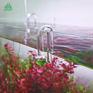 Indicador de CO2 <span class=keywords><strong>para</strong></span> acuario, Monitor de solución, plantas, hierba, sistema de CO2, concentración de pecera, probador de líquido de vidrio, comprobador de gotas de fluido - Product Image 3