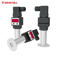 Transmetteur de pression numérique Weistoll haute précision en acier inoxydable à silicium diffusé pour la mesure de liquides/gaz, modèle 4-20 mA