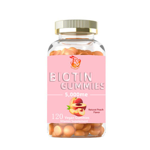 Direct From Factory Biotin Gummies Support Healthy <b>Hair</b> Nails & Skin Immune Support Beauty Supplement Gummies - Product Image 1