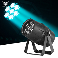 Projecteur LED Par Zoom Wash RGBW DMX 7x40w étanche pour scène extérieure, jardin, événements en direct