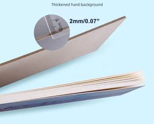 Bloc de papier <span class=keywords><strong>aquarelle</strong></span> A5 Xin Bowen 300GSM, 15 feuilles, facile <span class=keywords><strong>à</strong></span> détacher, 50% coton, sans acide, pour <span class=keywords><strong>dessin</strong></span> <span class=keywords><strong>aquarelle</strong></span> - Product Image 5