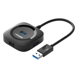 4 Port USB 3.0 Hub Mini USB Splitter Multiport Extension with 1m cable for Desktop Computer PC Xbox PS4 Laptops thunderbolt
