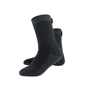 Calcetines de buceo de neopreno de 3mm, zapatos de neopreno antideslizantes para adultos, botas de surf de buceo elásticas de retazos cálidos para nadar, esnórquel W137 - Product Image 2
