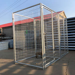High Quality Customized Size Galvanized <strong>Dog</strong> <strong>Kennel</strong> Large Outdoor <strong>Dog</strong> Cage Waterproof Fencing Trellis &amp; Gates - Product Image 3