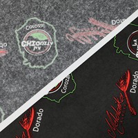 Benutzer definiertes schwarzes Lebensmittel-Geschenk papier Wachspapier-Logo Gedruckt für Burger Sandwich Lebensmittel verpackung Fett papier Wachspapier