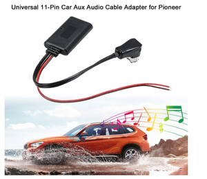 Bộ Chuyển Đổi Cáp Aux Răng Xanh Dương Âm Thanh Xe Hơi 11Pin BT Cho IP-BUS <span class=keywords><strong>Pioneer</strong></span> Bộ Thu Cáp Phụ Trợ - Product Image 5