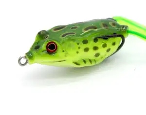 Fishing Lures Frogs Artificial Bait 3D Eyes Realistic Body Pattern Popping Frog  Lures For Fishing Hollow Body Frogs Lures - AliExpress