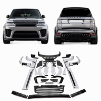 Kit carrosserie en fibre de carbone pour Range Rover Sport, style MSY, haute qualité, comprenant lèvre avant, diffuseur latéral, spoiler et kit largeur de carrosserie