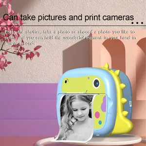 Mini appareil photo numérique pour enfants, impression vidéo numérique, écran Hd, double objectif, appareil photo numérique pour enfants, impression instantanée
