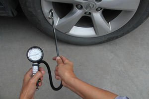 Medidor de pressão de pneu do indicador, medidor de pressão do pneu com mandril de cadeira resistente inflador - Product Image 5