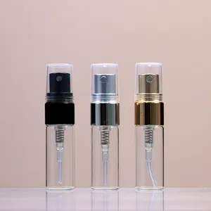 무료 샘플 미니 분무기 3ml 4ml 5ml 파인 미스트 향수병 크기가 다른 유리 병