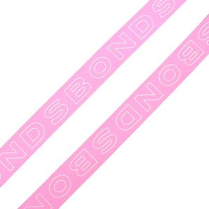 สายยางยืดพิมพ์ลายสำหรับอุปกรณ์ตกแต่งเสื้อผ้า ดีไซน์ OEM ความทนทานสูง - Product Image 1