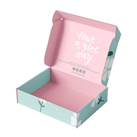 Caja de embalaje de regalo para ropa interior, embalaje con logotipo personalizado, envío por correo