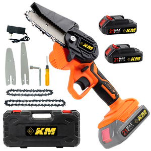 KM attrezzi da giardinaggio professionali 21V macchina da taglio per legno con <span class=keywords><strong>sega</strong></span> <span class=keywords><strong>a</strong></span> catena <span class=keywords><strong>a</strong></span> <span class=keywords><strong>batteria</strong></span> - Product Image 6