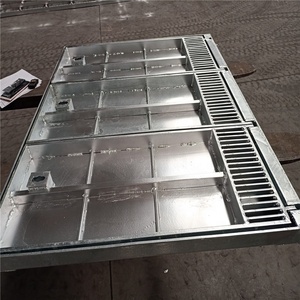 Singapore LTA Galvanisé Plateau Piéton Béton Rempli Grille 850x1000mm avec Amortisseur Sonore pour <span class=keywords><strong>Couvercle</strong></span> de Vidange - Product Image 4