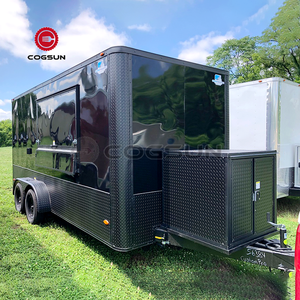 Mobile Kiosk Food Vending Cart <strong>Ice</strong> <strong>Cream</strong> BBQ Restaurant Mobile Food Truck <strong>Concession</strong> Fast Food <strong>Trailer</strong> for <strong>Sale</strong> - Product Image 2