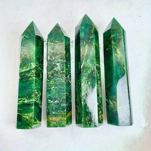 Piedra Natural de Esmeralda Septaria de Alta Calidad al por Mayor para Decoración del Hogar y Regalos Festivos - Product Image 1