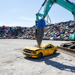 Cizalla Hidráulica para Excavadoras, para Desguace y Reciclaje de Vehículos - Product Image 1