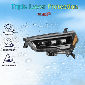 Conjunto de Faros Delanteros Mejorados para <span class=keywords><strong>Toyota</strong></span> <span class=keywords><strong>4Runner</strong></span> 2014 2015 <span class=keywords><strong>2016</strong></span> 2017 2018 2019 2020 2021 - Product Image 3