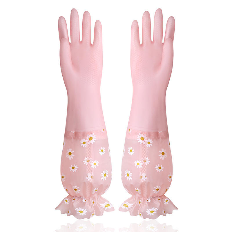 เชือกรูดแบบผงเนื้อเจลลี่ ขอบลายใบบัว ความยาวประมาณ 50 ซม.