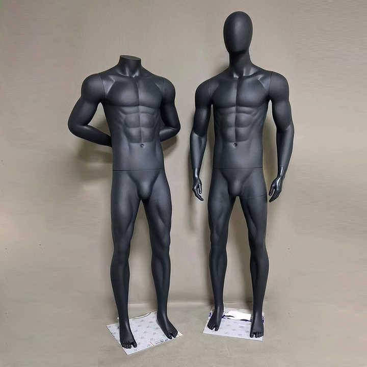 NIP男性マネキン プラスチック製フルボディスポーツマネキン