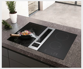 <span class=keywords><strong>Cocina</strong></span> <span class=keywords><strong>de</strong></span> Inducción Integrada con Campana Extractora Desplegable, Directo <span class=keywords><strong>de</strong></span> Fábrica - Product Image 3