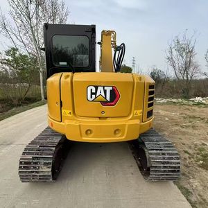 Excavadora de cadenas Cat 308 de segunda mano con accesorios completos, bien mantenida, pintura original, para proyectos de construcción de carreteras municipales - Product Image 5