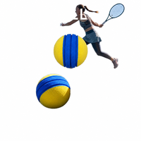 Pelotas de Tenis de Alta Visibilidad con Marcadores de Franja Roja para Ejercicios de Seguimiento Visual, Niños Principiantes, Venta al Por Mayor