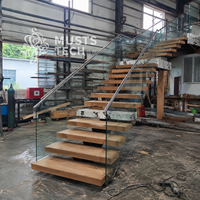 Fabricant direct d'usine : Escalier sur mesure pour l'ingénierie architecturale, production stable et en série