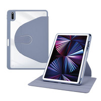 Pour tablette MatePad 11, nouvelle coque en silicone acrylique 2022 avec rotation à 360 degrés et emplacement pour stylet